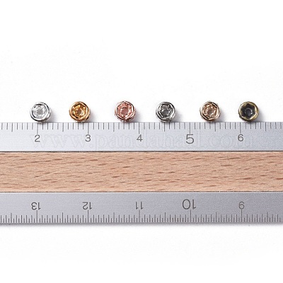 Perline distanziatori strass in ottone&nbsp;RB-X0013-10-NF-1