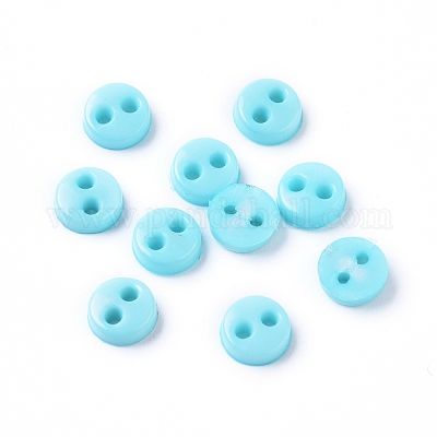 Pequeño botón de nylon&nbsp;BUTT-WH0014-28B-1