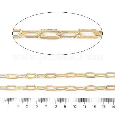 Chaînes de câble en laiton&nbsp;CHC-A010-07G-1