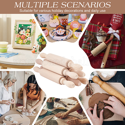 Mattarello di legno&nbsp;TOOL-WH0130-10-1