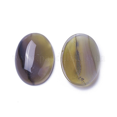 Cabuchones de ágata natural&nbsp;G-F605G-01-1