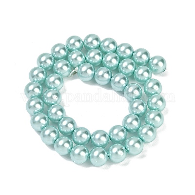Perline di perla di vetro&nbsp;HY-J001-10mm-HX090-1