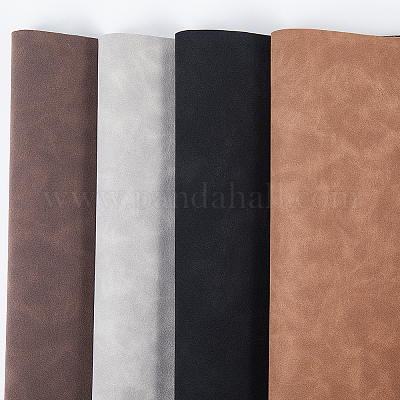 Tessuto in pelle PU rettangolare&nbsp;AJEW-WH0089-52D-02-1