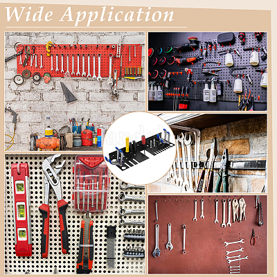 Support d'organisateur d'outils mural en fer&nbsp;ODIS-WH0043-203-1