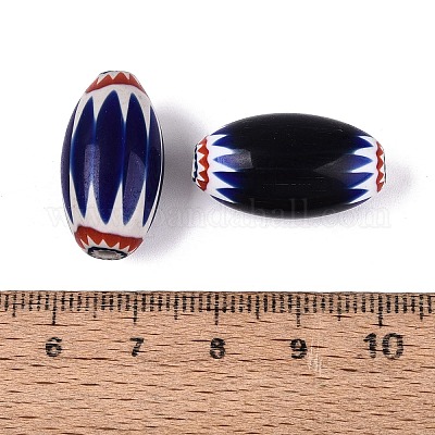Handgefertigte Millefiori-Glasperlen&nbsp;LS-LA-N002-09F-1