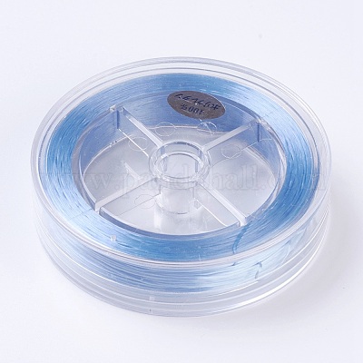 Filo di cristallo elastico piatto&nbsp;EW-F007-09-1