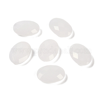 Natürliche weiße Jade Cabochons&nbsp;G-O175-15P-01-1