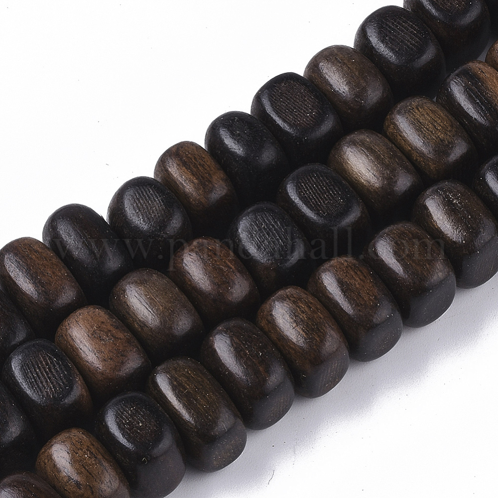 Wholesale Undyed & Natural Ebony Wood Beads Strands