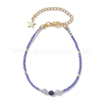 Bracelets en perles de jaspe naturel BJEW-MZ00047-05-1