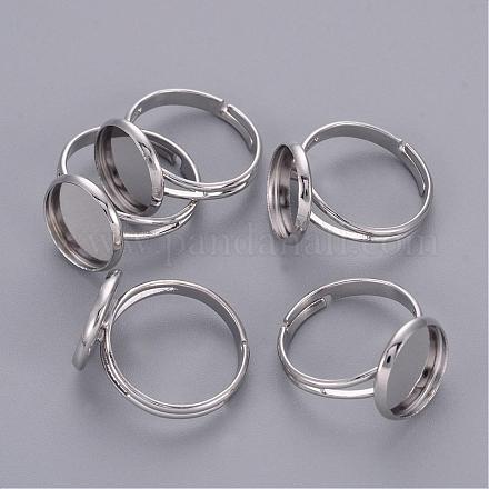 Adjustable Brass Finger Ring Components J2673062-P-NF-1