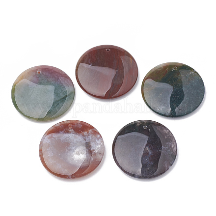 Natural Indian Agate Pendants G-S330-29A-1