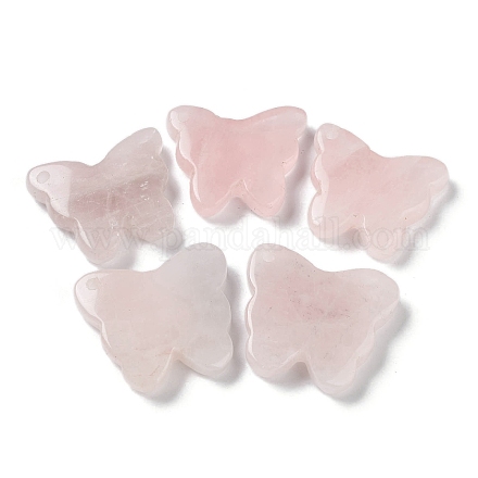 Ciondoli quazo rosa naturale G-D087-01B-1