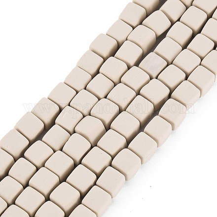 Handmade Polymer Clay Beads Strands CLAY-T020-09E-1