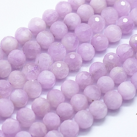 Natural Purple Kunzite Beads Strands G-D0013-47-1