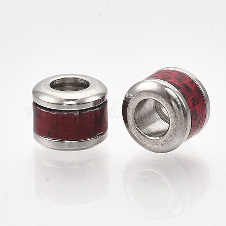 304 perline europei in acciaio inox STAS-S079-99D-P-1