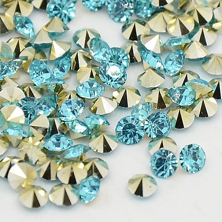 Grade AAA Pointed Back Resin Rhinestones CRES-R120-2.0mm-04-1