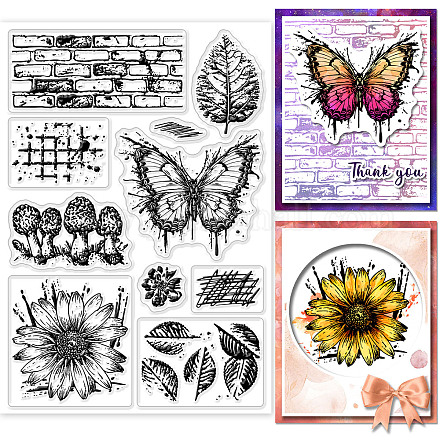 PH PandaHall Nature Clear Stamps DIY-WH0618-0062-1