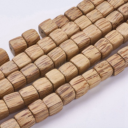 Brins de perles de bois de coco naturel COCB-K001-01-1