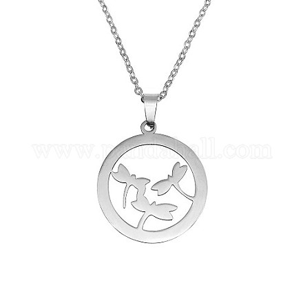 Ожерелья из нержавеющей стали для женщин DY6370-1-1