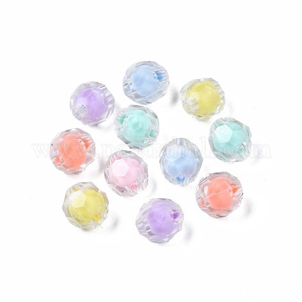 Perles en acrylique transparente TACR-S135-009-1