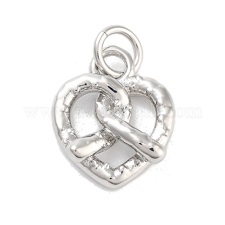 Подвески в форме сердца из латуни KK-M293-01P-1