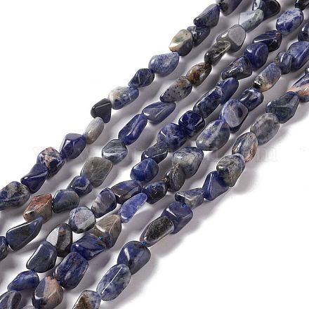 Chapelets de perles en sodalite naturelle G-E115-01-1