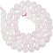 SUPERFINDINGS 1 Strand Natural Pink Calcite Smooth Round Beads 8.5mm Gemstone Round Loose Stone Beads Crystal Energy Stone for Jewelry Making, Hole: 1mm