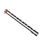 Aluminum Deckle Rulers Kit, Rectangle, Black, 150x15mm