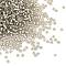 MIYUKI Round Rocailles Beads, Japanese Seed Beads, 11/0, (RR2433) Light Gray, 11/0, 2x1.3mm, Hole: 0.8mm, about 5500pcs/50g