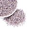 Picasso Glass Seed Beads, Rondelle, Round Hole, Thistle, 2.5x1.5mm, Hole: 1.2~1.4mm, about 30000pcs/pound