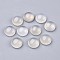 Natural White Agate Cabochons, Half Round, Grade A, 12x5~6mm