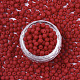 Frosted Colours Glass Beads SEED-S040-03A-07-2