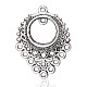 Tibetan Style Alloy Chandelier Component Links TIBE-A006-022AS-1