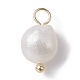Encantos de patata de perlas naturales PALLOY-JF02199-03-2