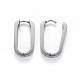 304 Stainless Steel Huggie Hoop Earrings STAS-S103-21P-2