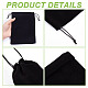 Мешочки из бархата ABAG-WH0046-30D-5