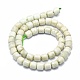 Hebras naturales de perlas de jade de myanmar G-F715-030-2