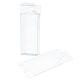 AHANDMAKER PVC Plastic Box 30 Pieces Rectangle Foldable Transparent Storage Boxes with Hang Hole Clear Plastic Gift Boxes for Wedding Christmas Birthday Party Shower Favors CON-WH0076-15A-2