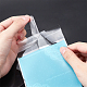 Chgcraft environ 290 pièces sacs de cellophane opp en plastique transparent enveloppe auto-scellante sac de cristal environ 5x3.8 pouces pour les biscuits de bonbons de fête de bijoux OPC-CA0001-003-4