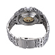 合金の腕時計ヘッド機械式時計  ステンレス製の時計バンド付き  ゴールデン·ステンレス鋼色  ホワイト  70x22mm  ウォッチヘッド：55x52x17.5mm  ウオッチフェス：34mm WACH-L044-01A-GP-3