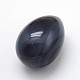 宝石の卵石  不安解消瞑想イースター装飾用のポケットパームストーン  天然オブシディアン  48~50x35~38mm G-A137-A02-11-1