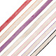7 paquete de cinta de arpillera de 7 colores OCOR-TA0001-41-2