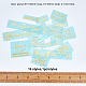 Olycraft Self Adhesive Brass Stickers DIY-OC0003-87G-2