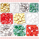 Nbeads 300pcs 10 perles de rocaille en verre opaque à 2 trous SEED-NB0001-53-5
