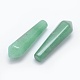 Perles pointues d'aventurine vert naturel G-E490-C10-2