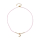 Conjunto de collares con colgante de estrella y luna para mujeres adolescentes NJEW-JN03738-05-6
