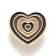 Pin de esmalte de corazón JEWB-E014-01G-04-1