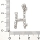 Rack Plating Brass Micro Pave Cubic Zirconia European Dangle Charms KK-L210-015P-H-3