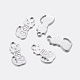 304 Stainless Steel Kitten Charms STAS-F159-50P-1