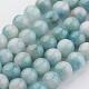 Chapelets de perles en jade persan naturel G-J356-15-10mm-1